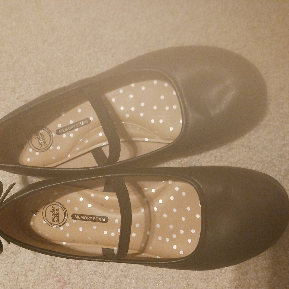 Kids Black Dress Shoes